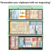 WhiteCoat Clipboard® Trifold - Mint Flight Medic Edition